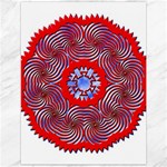 Tile Pattern Background Image Canvas 12  x 16 