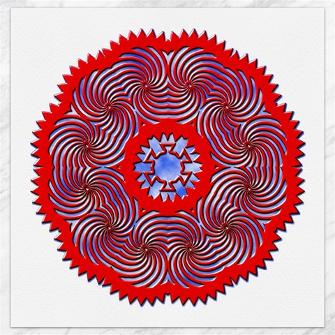 Tile Pattern Background Image Canvas 16  x 16  from ArtsNow.com 15.2 x15.41  Canvas - 1