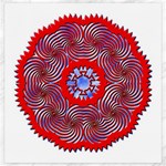 Tile Pattern Background Image Canvas 20  x 20 
