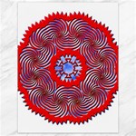 Tile Pattern Background Image Canvas 18  x 24 