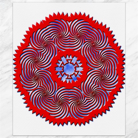 Tile Pattern Background Image Canvas 20  x 24  from ArtsNow.com 19.57 x23.15  Canvas - 1