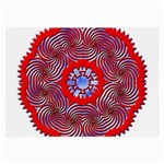 Tile Pattern Background Image Large Glasses Cloth