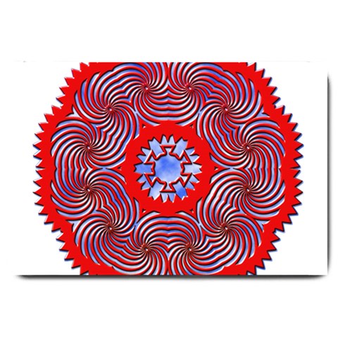 Tile Pattern Background Image Large Doormat from ArtsNow.com 30 x20  Door Mat