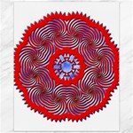 Tile Pattern Background Image Canvas 11  x 14 