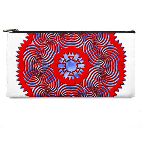 Tile Pattern Background Image Pencil Case from ArtsNow.com Front