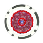 Tile Pattern Background Image Poker Chip Card Guard (10 pack)