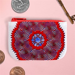 Tile Pattern Background Image Mini Coin Purse from ArtsNow.com Front