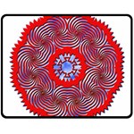 Tile Pattern Background Image Fleece Blanket (Medium)