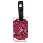 Tile Pattern Background Image Luggage Tag (one side)