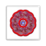 Tile Pattern Background Image Memory Card Reader (Square)