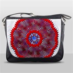 Tile Pattern Background Image Messenger Bag