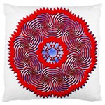 Tile Pattern Background Image Large Cushion Case (One Side)