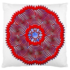 Tile Pattern Background Image Large Cushion Case (Two Sides) from ArtsNow.com Back