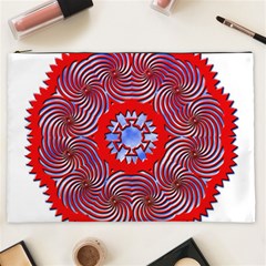 Tile Pattern Background Image Cosmetic Bag (XXL) from ArtsNow.com Front