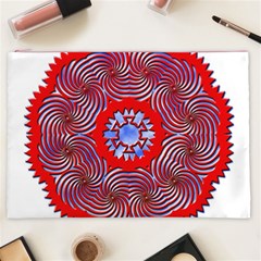 Tile Pattern Background Image Cosmetic Bag (XXL) from ArtsNow.com Front