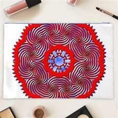 Tile Pattern Background Image Cosmetic Bag (XXL) from ArtsNow.com Back