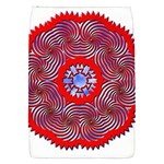 Tile Pattern Background Image Removable Flap Cover (S)