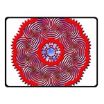 Tile Pattern Background Image Two Sides Fleece Blanket (Small)