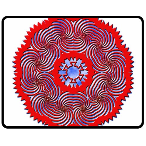 Tile Pattern Background Image Two Sides Fleece Blanket (Medium) from ArtsNow.com 58.8 x47.4  Blanket Front