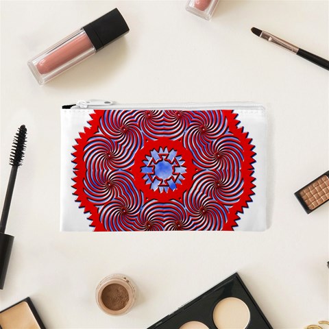 Tile Pattern Background Image Cosmetic Bag (XS) from ArtsNow.com Front