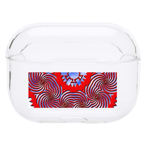 Tile Pattern Background Image Hard PC AirPods Pro Case from ArtsNow.com Front