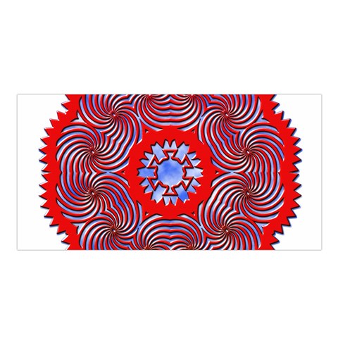 Tile Pattern Background Image Satin Shawl 45  x 80  from ArtsNow.com Front