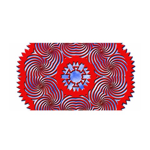 Tile Pattern Background Image Satin Wrap 35  x 70  from ArtsNow.com Front