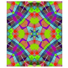 Farbenpracht Kaleidoscope Pattern Waist Pouch (Large) from ArtsNow.com Back Strap