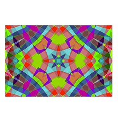 Farbenpracht Kaleidoscope Pattern Waist Pouch (Large) from ArtsNow.com Loop