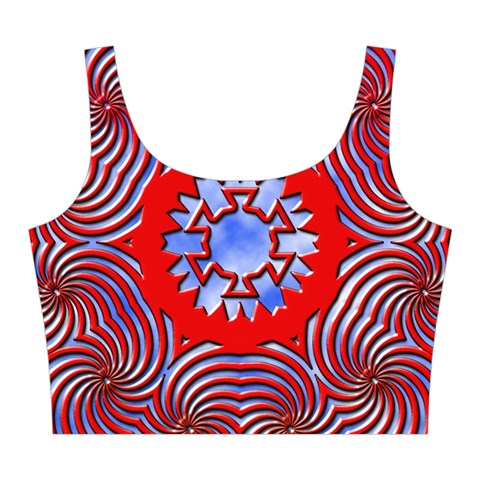 Tile Pattern Background Image Midi Sleeveless Dress from ArtsNow.com Top Back