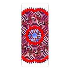 Tile Pattern Background Image Pleated Skirt from ArtsNow.com Front Pleats