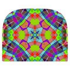 Farbenpracht Kaleidoscope Pattern Make Up Case (Small) from ArtsNow.com Back