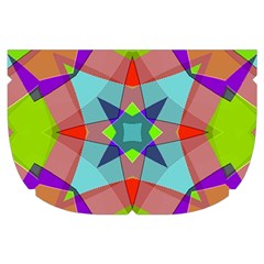 Farbenpracht Kaleidoscope Pattern Make Up Case (Small) from ArtsNow.com Side Right