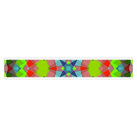 Farbenpracht Kaleidoscope Pattern Make Up Case (Medium) from ArtsNow.com Zipper Back