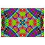 Farbenpracht Kaleidoscope Pattern Banner and Sign 6  x 4 