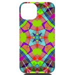 Farbenpracht Kaleidoscope Pattern iPhone 14 Black UV Print Case