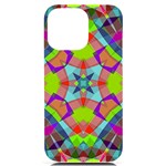 Farbenpracht Kaleidoscope Pattern iPhone 14 Pro Max Black UV Print Case