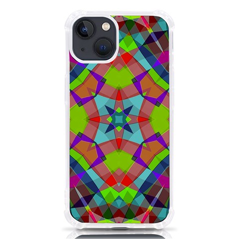 Farbenpracht Kaleidoscope Pattern iPhone 13 TPU UV Print Case from ArtsNow.com Front