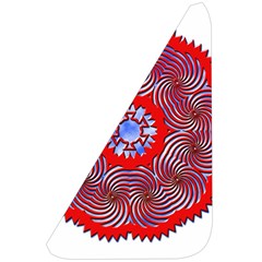 Tile Pattern Background Image Belt Pouch Bag (Large) from ArtsNow.com Front Left