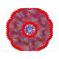 Tile Pattern Background Image Make Up Case (Medium) from ArtsNow.com Back