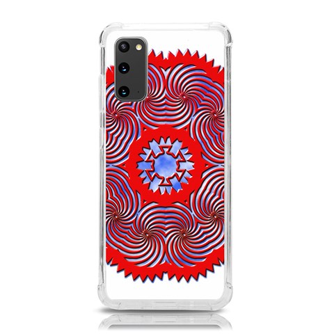 Tile Pattern Background Image Samsung Galaxy S20 6.2 Inch TPU UV Case from ArtsNow.com Front