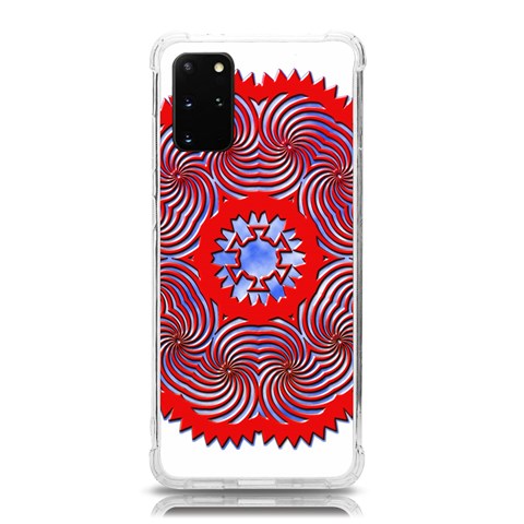 Tile Pattern Background Image Samsung Galaxy S20Plus 6.7 Inch TPU UV Case from ArtsNow.com Front