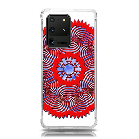 Tile Pattern Background Image Samsung Galaxy S20 Ultra 6.9 Inch TPU UV Case from ArtsNow.com Front