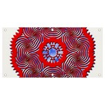 Tile Pattern Background Image Banner and Sign 4  x 2 