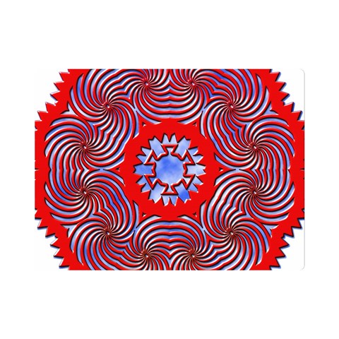 Tile Pattern Background Image Premium Plush Fleece Blanket (Mini) from ArtsNow.com 35 x27  Blanket Front