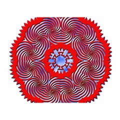 Tile Pattern Background Image Two Sides Premium Plush Fleece Blanket (Extra Small) from ArtsNow.com 40 x30  Blanket Back