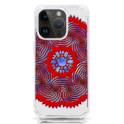Tile Pattern Background Image iPhone 14 Pro TPU UV Print Case from ArtsNow.com Front