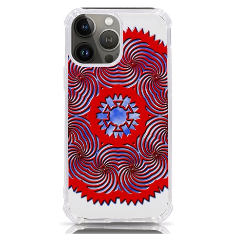 Tile Pattern Background Image iPhone 13 Pro Max TPU UV Print Case from ArtsNow.com Front