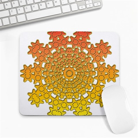 Mandala Background Image Ornament Large Mousepad from ArtsNow.com Front