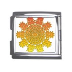 Mandala Background Image Ornament Mega Link Italian Charm (18mm)